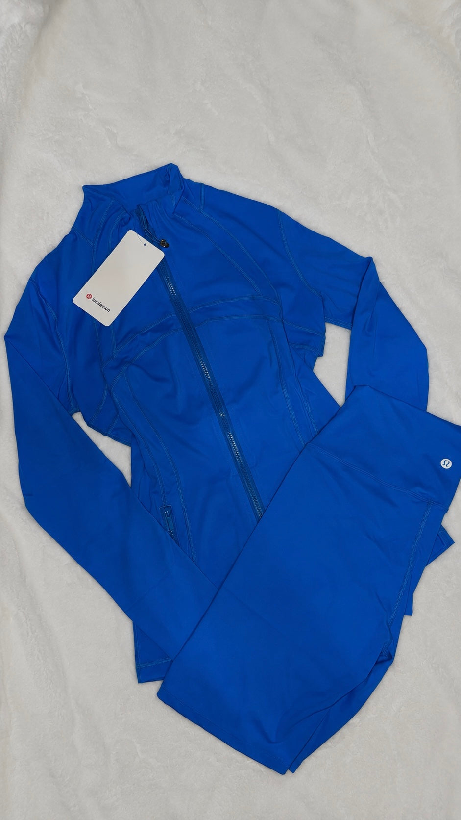 Blue Lulu Biker Set