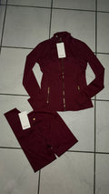 Burgundy Lulu set