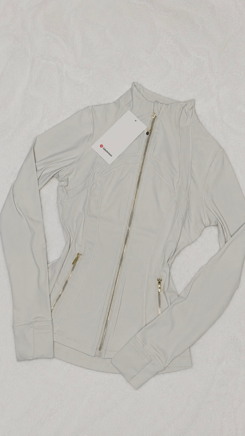 Gold Beige Define Jacket